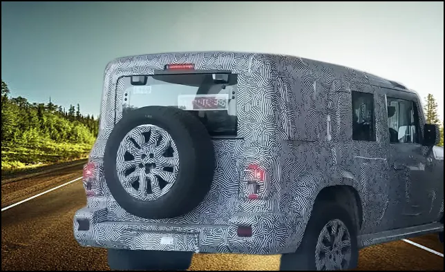 New Mahindra Thar 5 Door